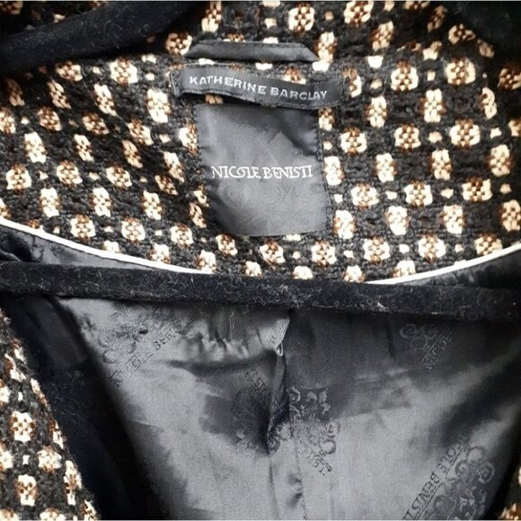 nicole BENISTI VINTAGE TWEED JACKET - Picture 4 of 9
